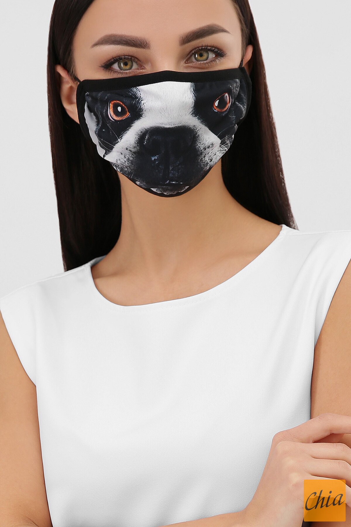 Принт 6 Маска №6-П черный