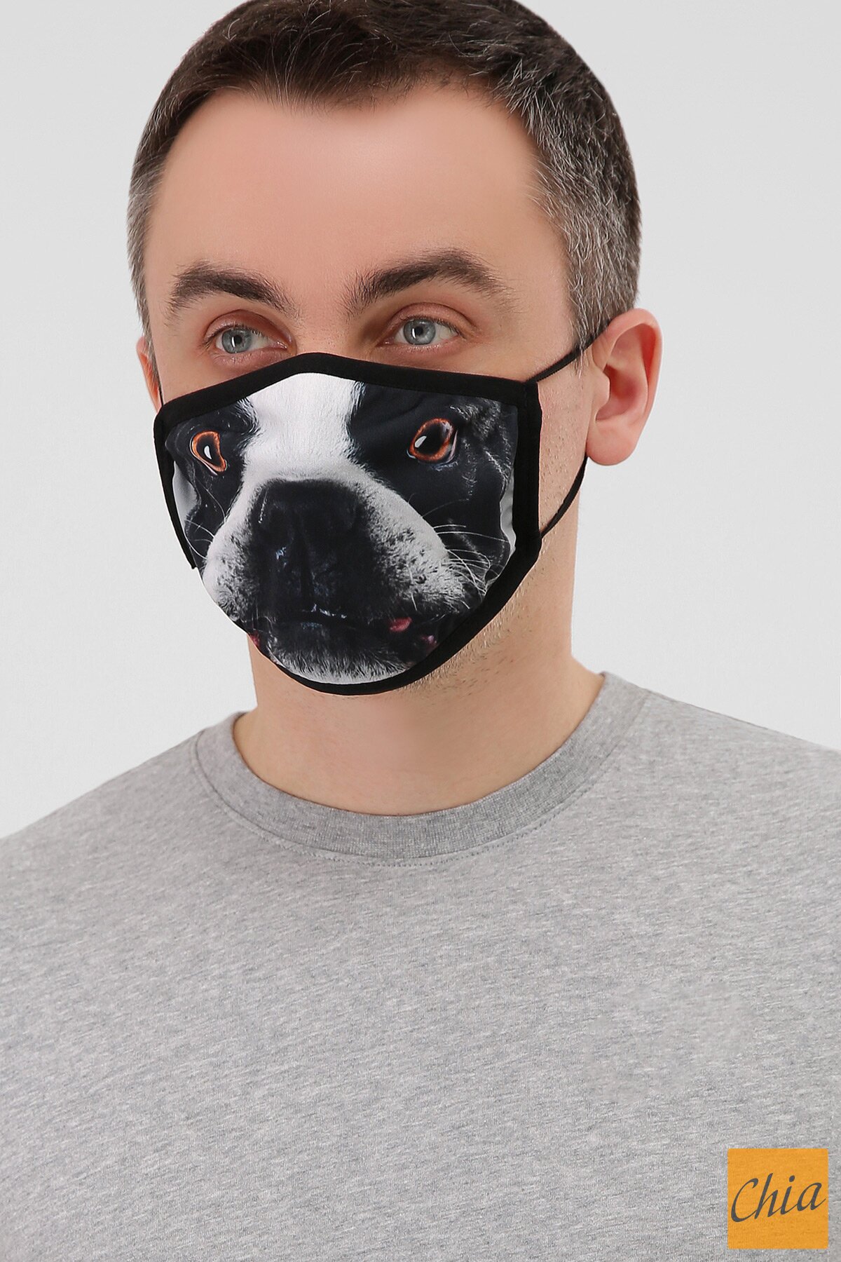 Принт 6 Маска №6-П черный