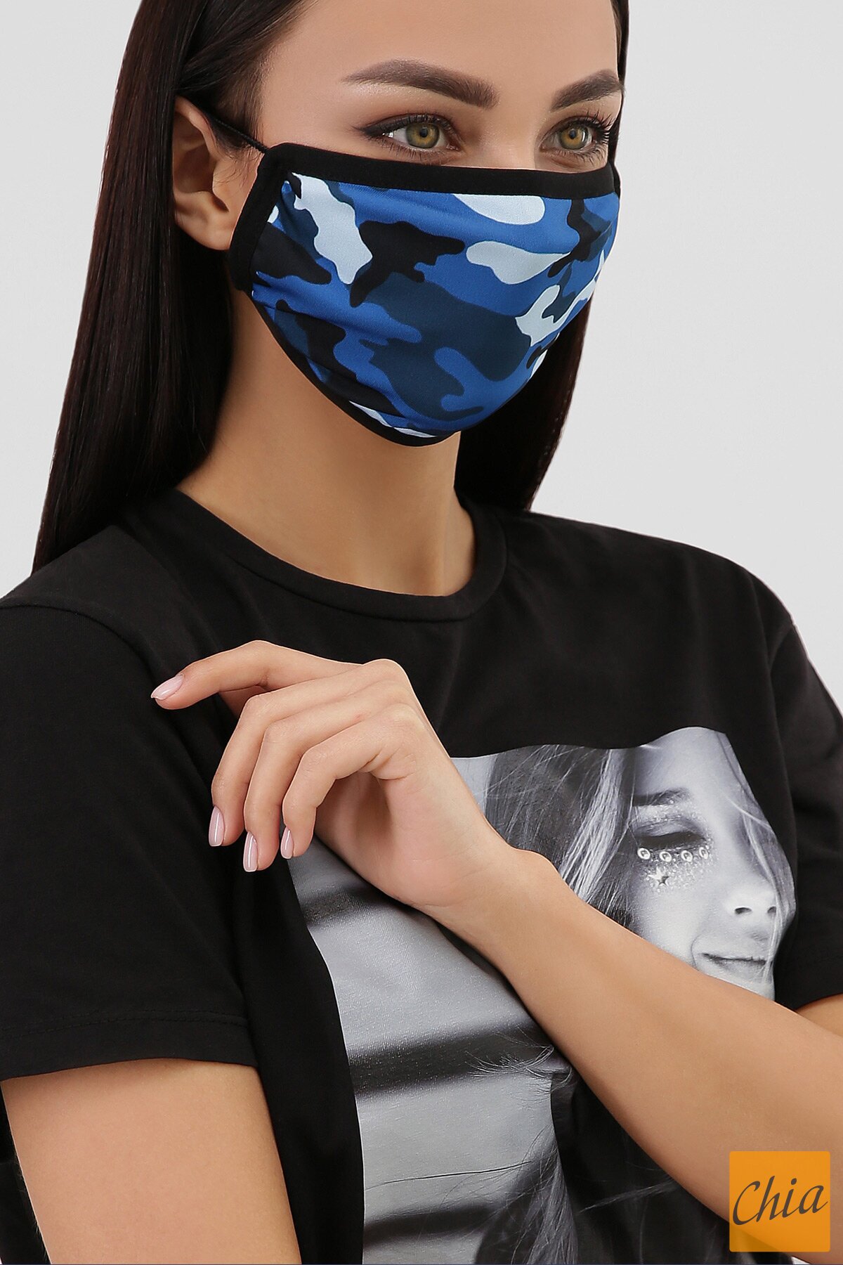 Принт 1 Маска №6-П черный