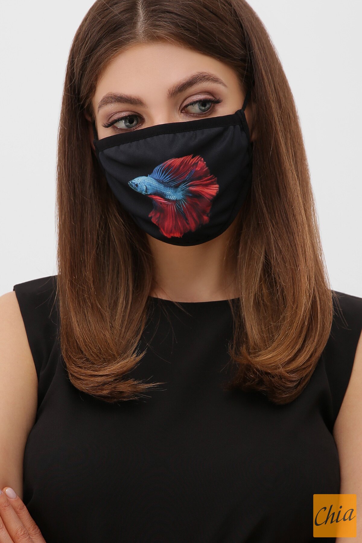 Принт 59 Маска №6-П черный