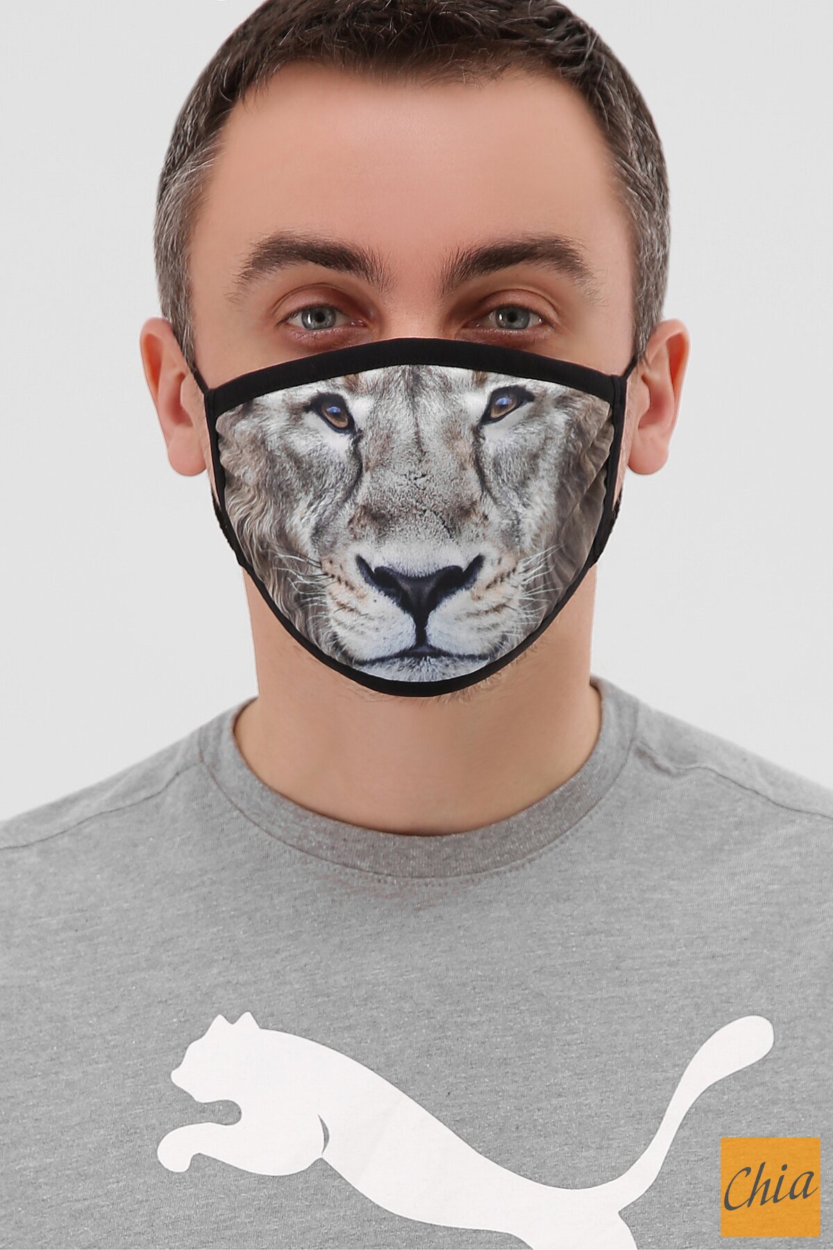 Принт 44 Маска №6-П черный