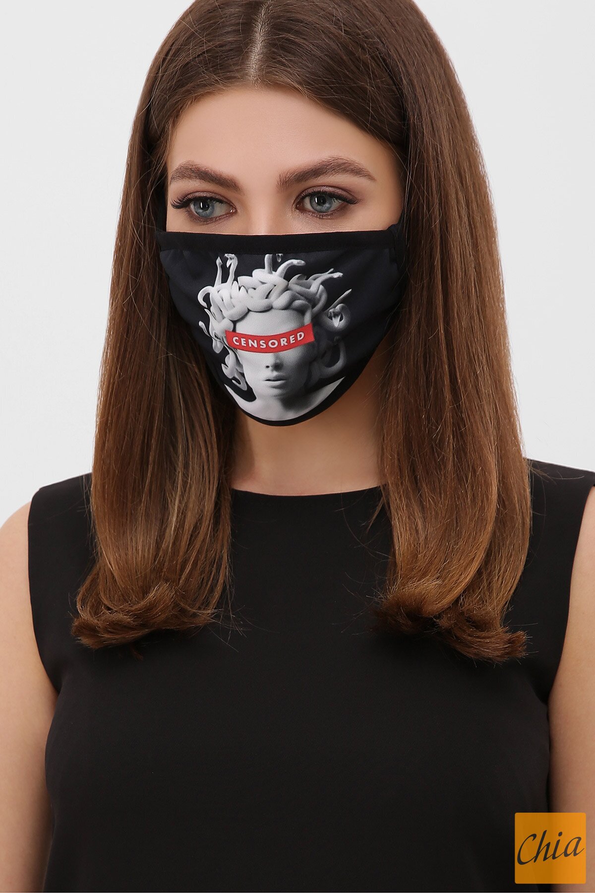 Принт 34 Маска №6-П черный