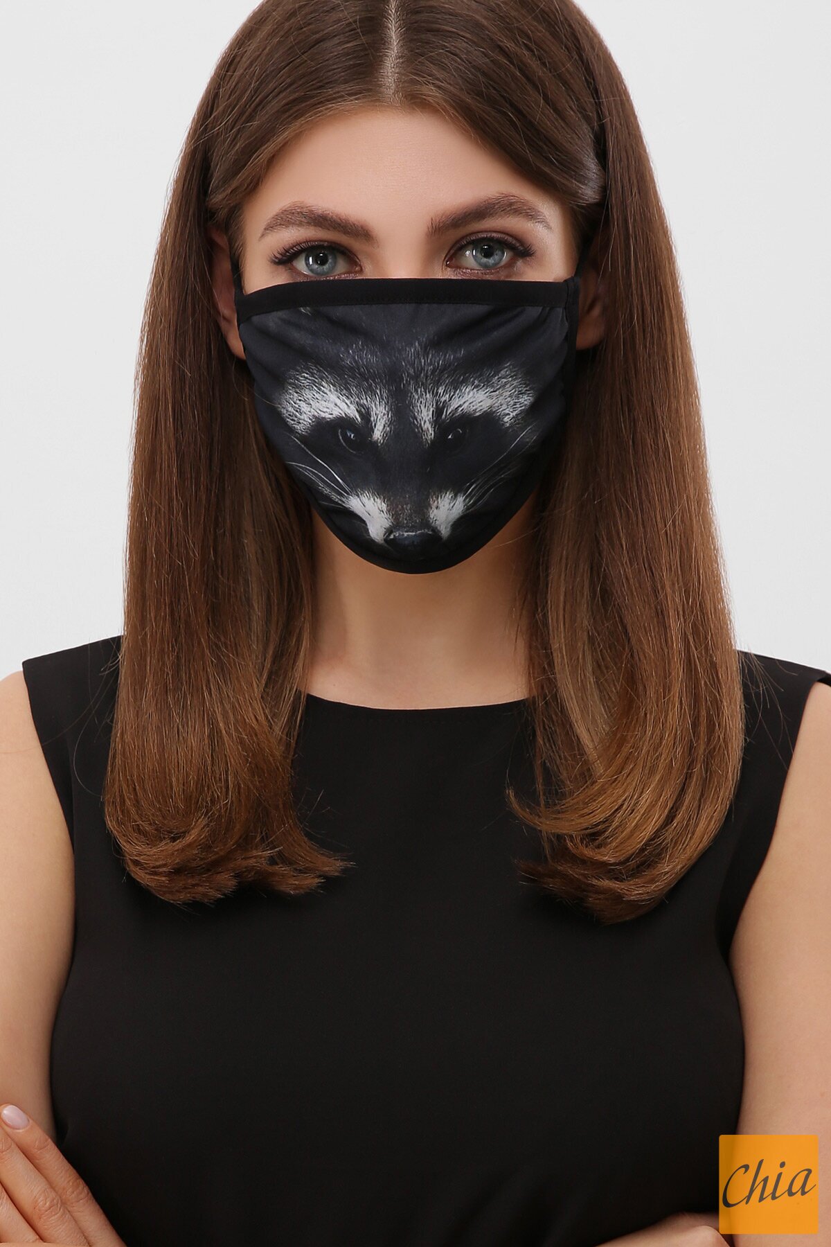 Принт 31 Маска №6-П черный