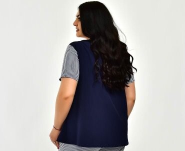 Caramella: Женская блузка CR-20201-4-B - фото 4