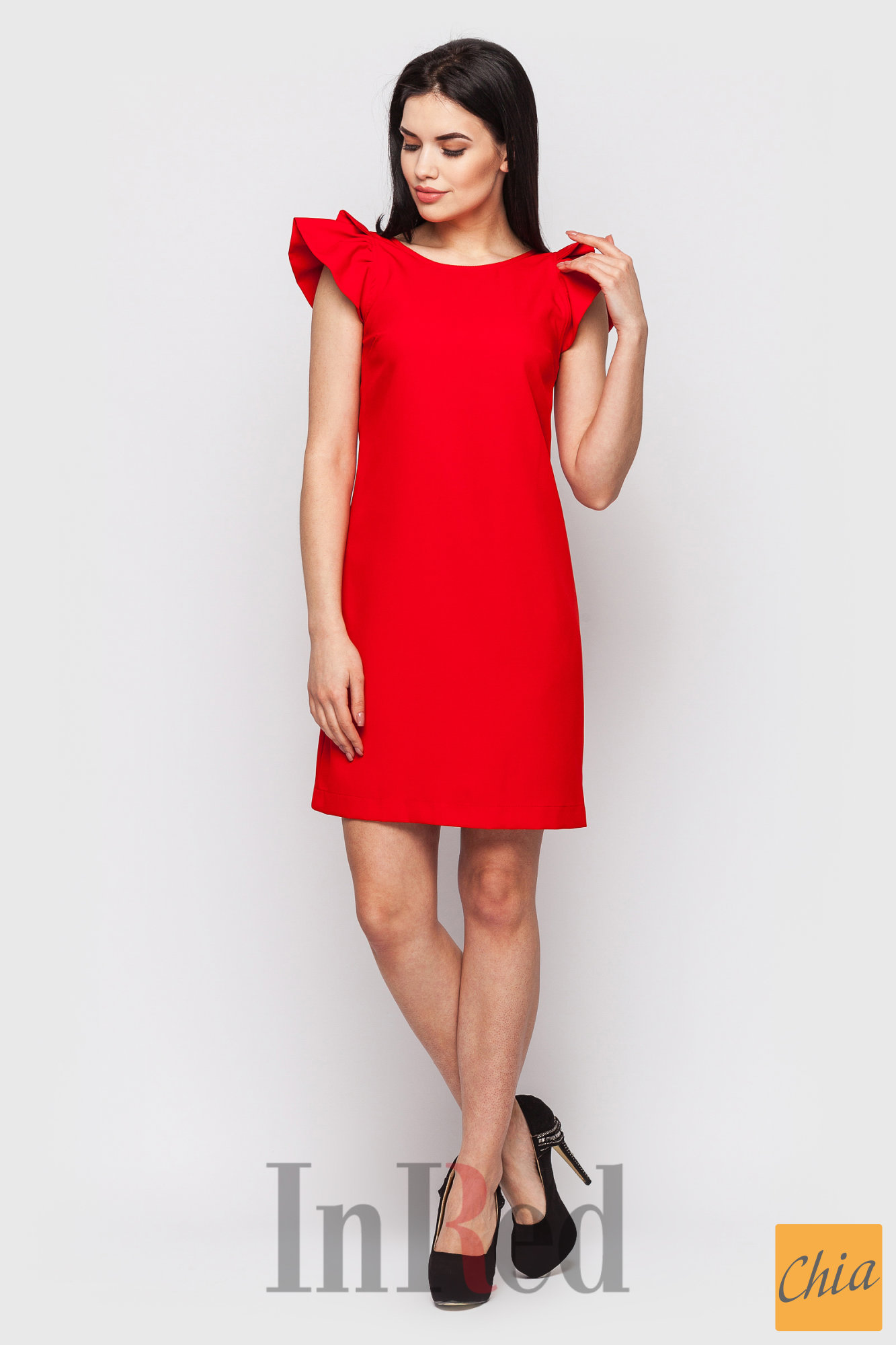 Платье "KRISTIN" красное