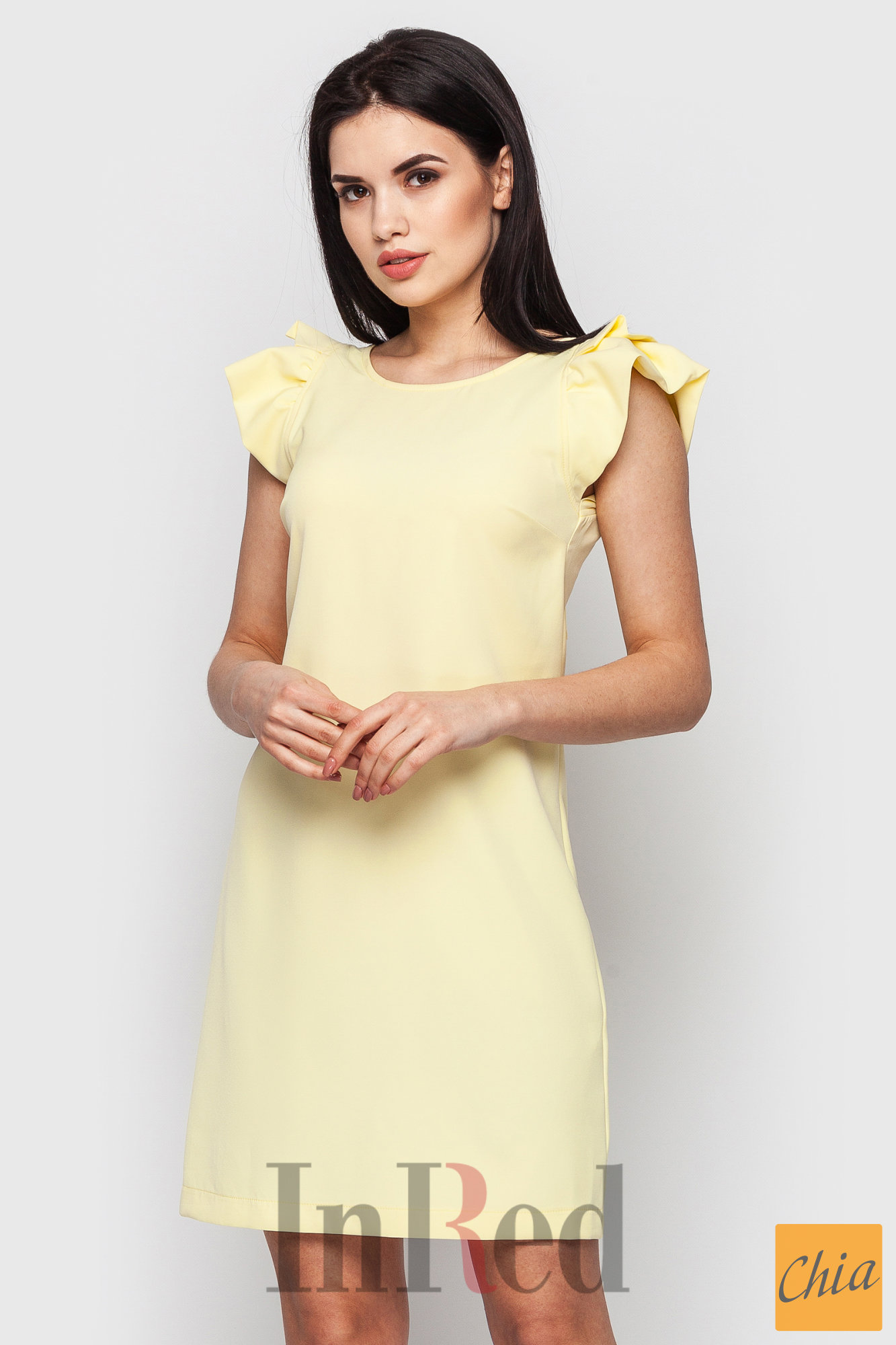 Платье "KRISTIN" желтое