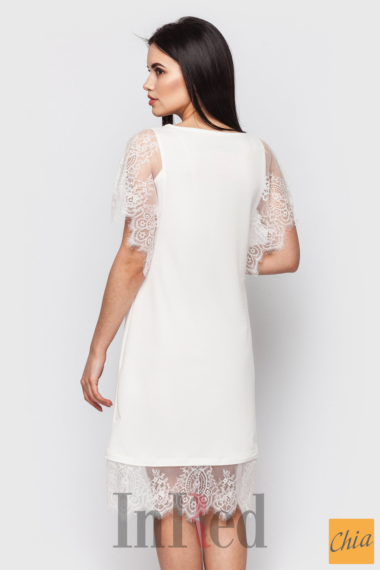 Платье "LAMODE" молочное