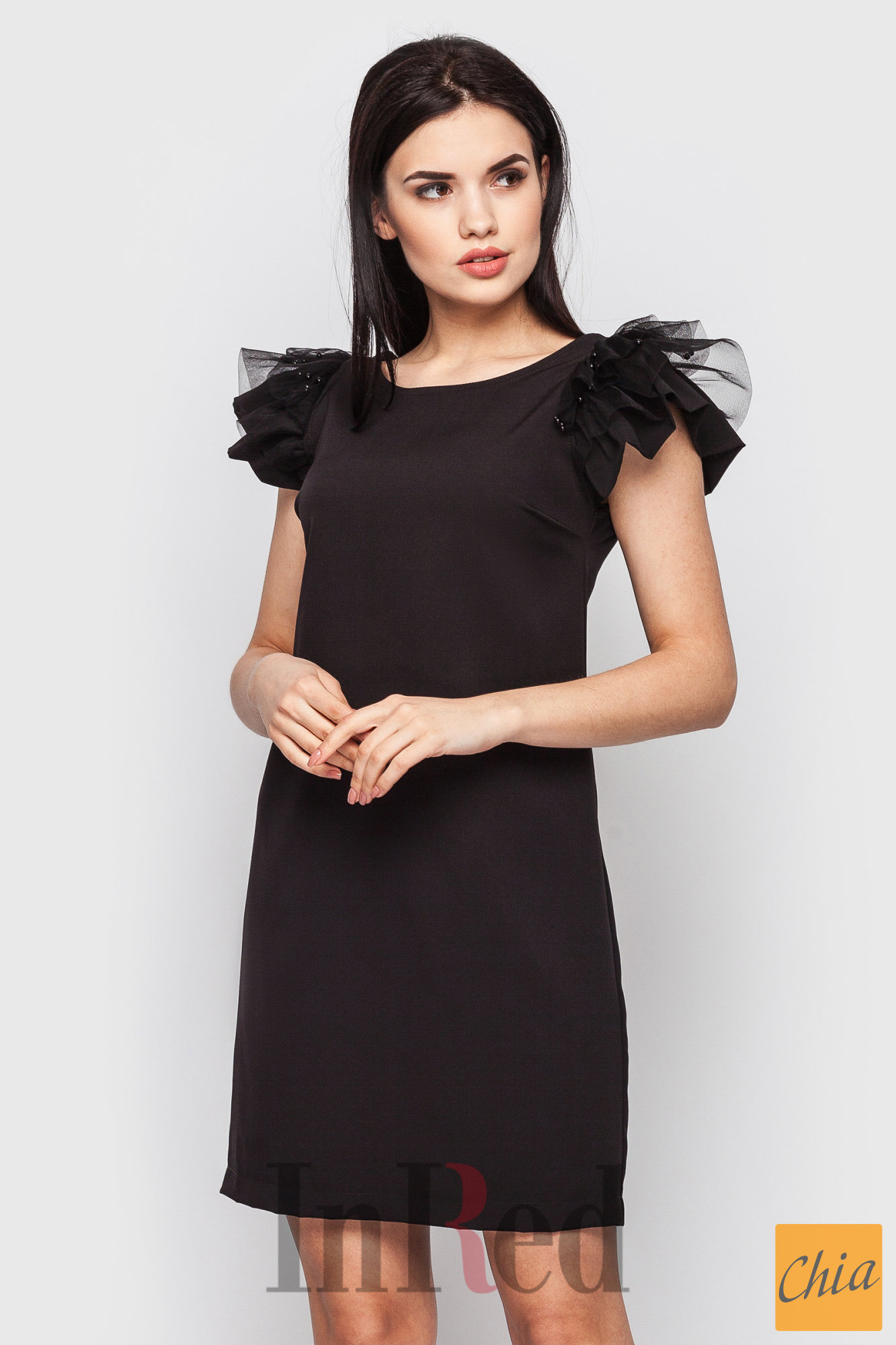 Платье "KRISTINA" черное