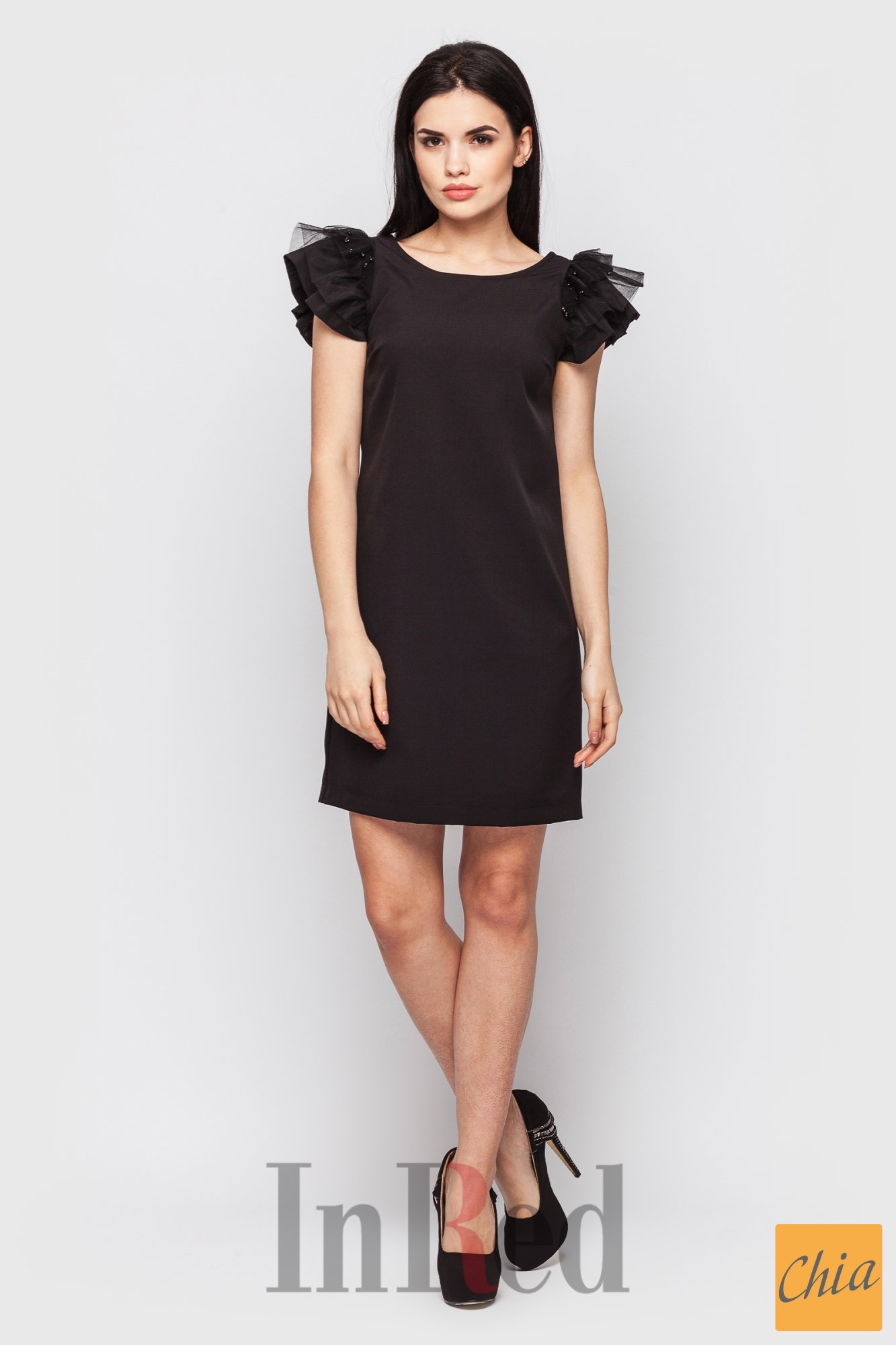 Платье "KRISTINA" черное