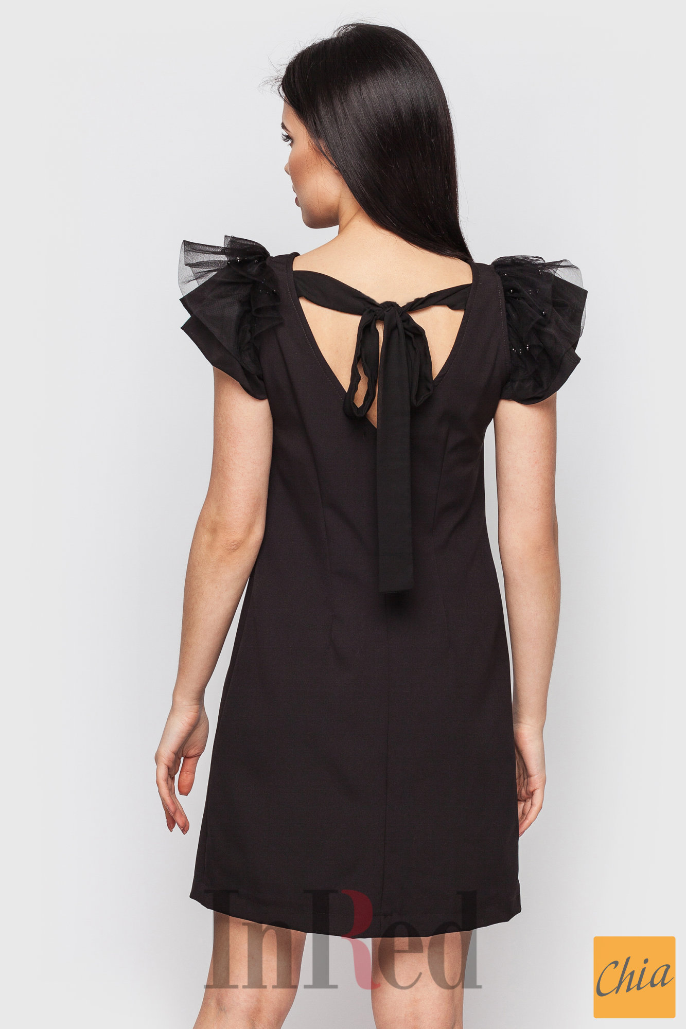 Платье "KRISTINA" черное