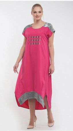 Caramella: Женское платье CR-50366-PNK - фото 1