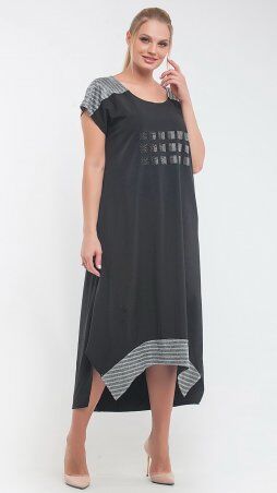 Caramella: Женское платье CR-50366-BLK - фото 1