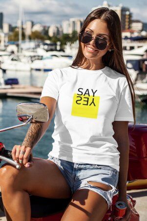 Oldisen: Женская футболка "Say Yes -2" WTS-104 - фото 1