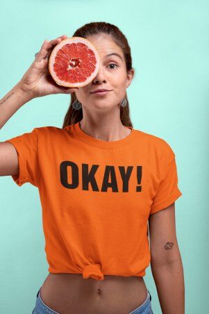 Oldisen: Женская футболка "OKAY-1" WTO-010 - фото 1