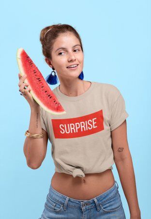 Oldisen: Женская футболка "surprise-2" WTS-012 - фото 1