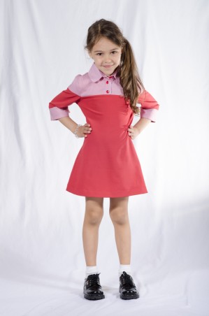Kids Couture: Платье корал 14068 - фото 1