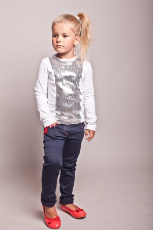 Kids Couture: Брюки джинс сердечки 52011153 - фото 1