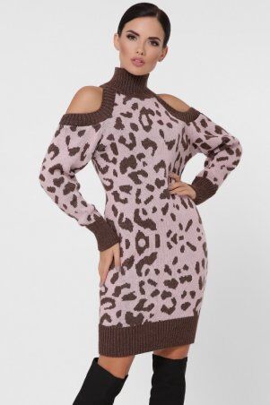 1 For You: Платье леопард "ADELIS" VPA0002 - фото 1