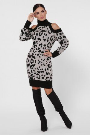 1 For You: Платье леопард "ADELIS" VPA0003 - фото 1