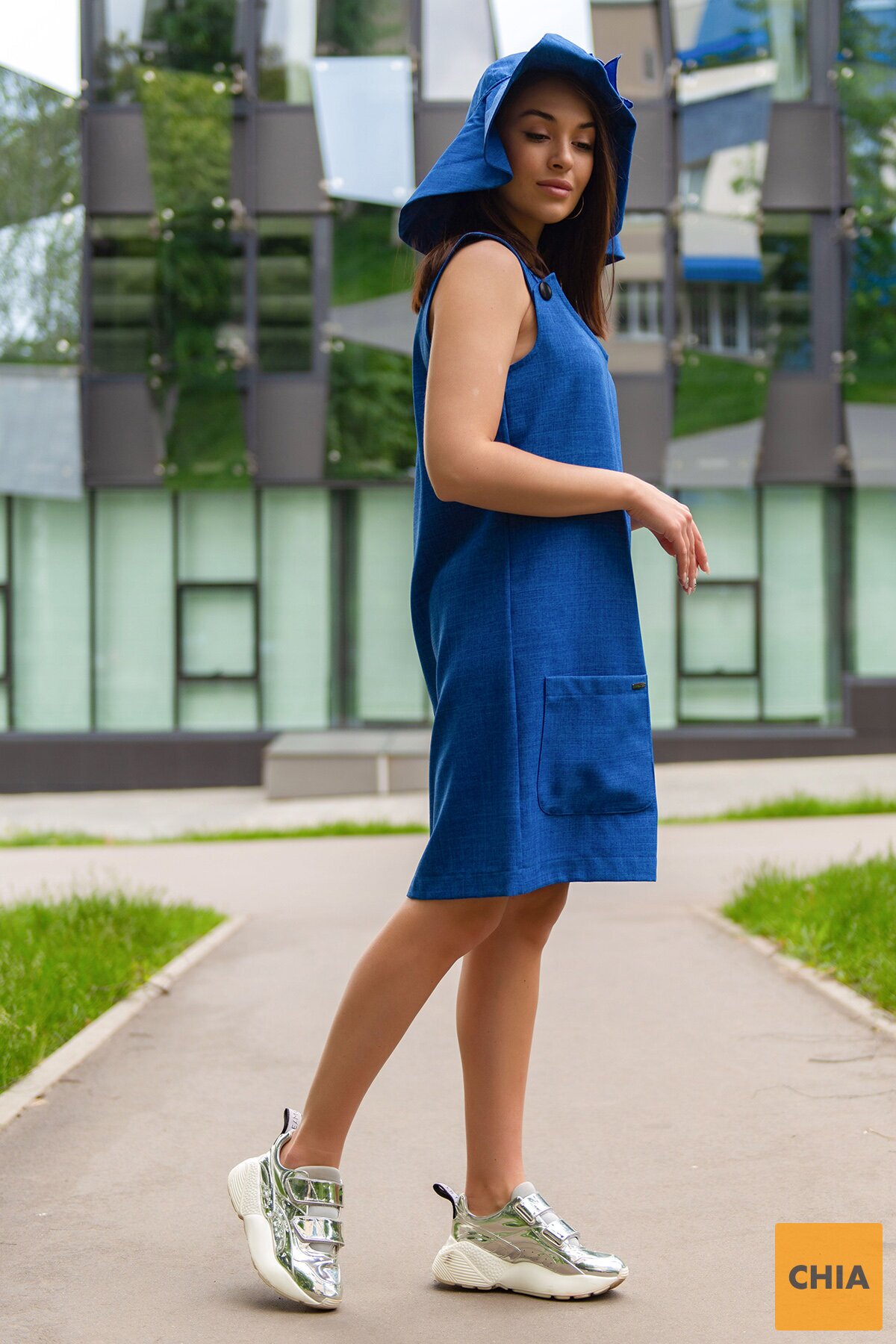 Сарафан Сандра электрик