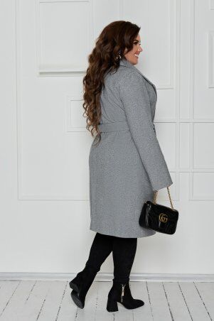 So StyleM: Пальто женское кашемировое большого размера 1240-1 - фото 2
