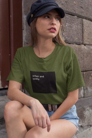 Oldisen: Женская футболка "unfair and lovely-2" WTUL-102 - фото 1