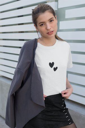 Oldisen: Женская футболка "Любовь во мне-2" WTLZ-12 - фото 1
