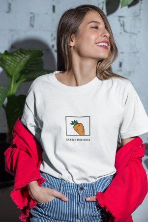 Oldisen: Женская футболка "Морковка-2" WTM-512 - фото 1