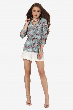 Agata Webers: Комплект: блуза и шорты Ф-145-1574-1621 - фото 1