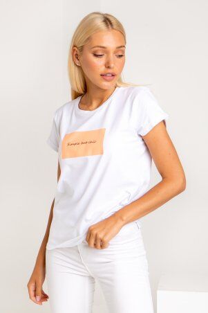 Stimma: Женская футболка Брунера Білий 5431 - фото 1