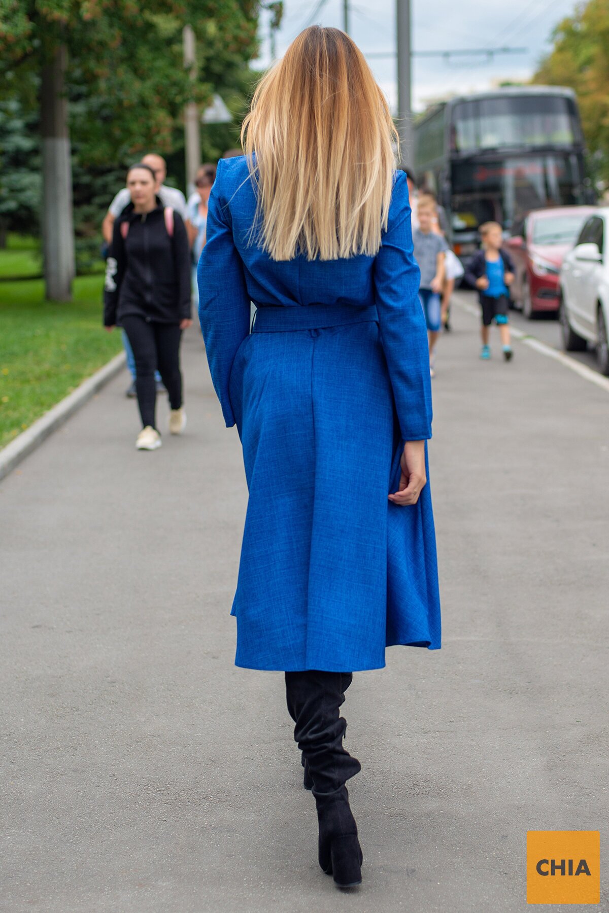 Платье Плутос электрик