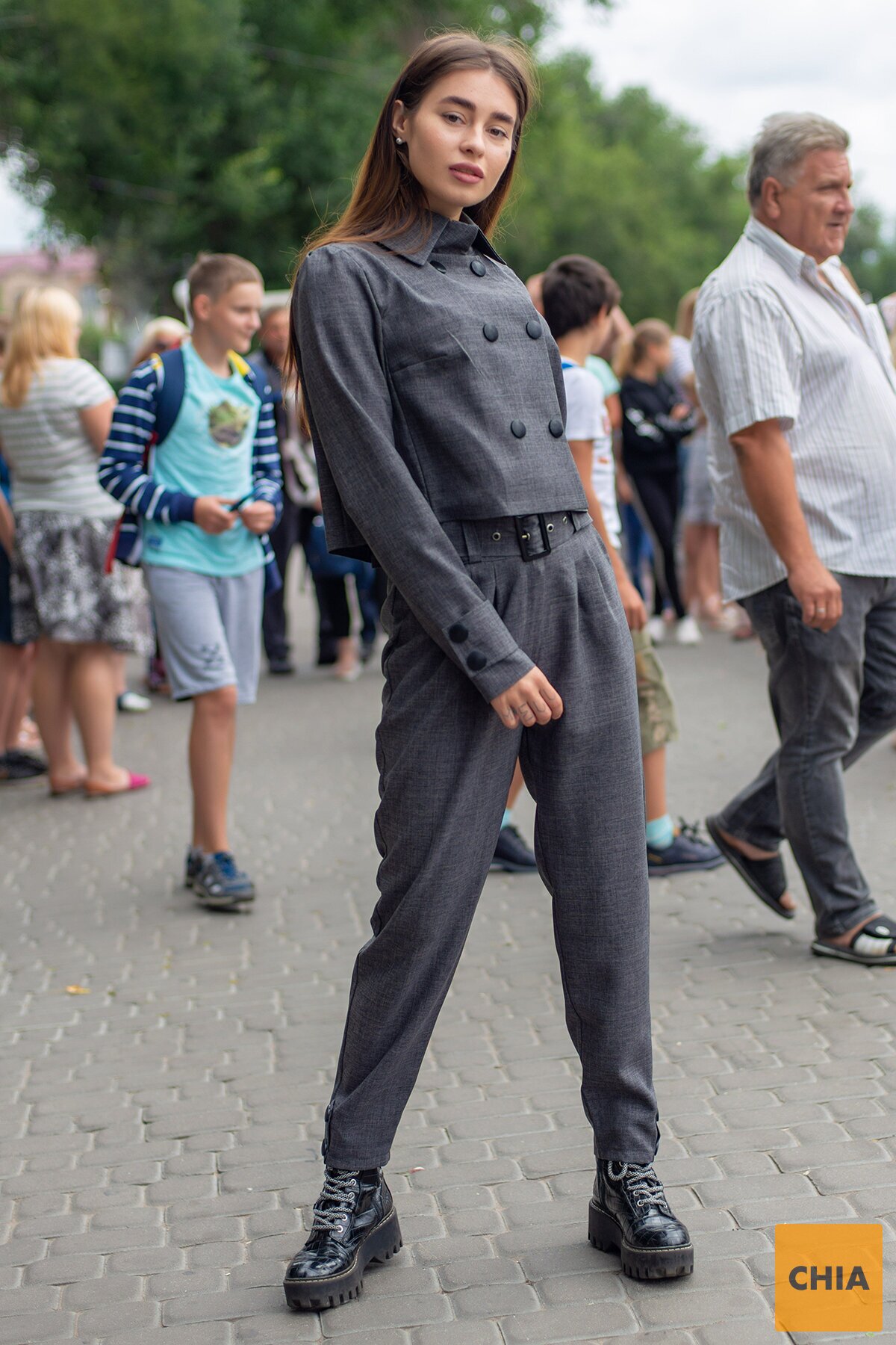 Костюм Парламент графитовое