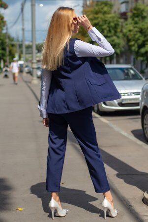 First Land Fashion: Костюм Майями-1 синий ХКМ 3183 - фото 2