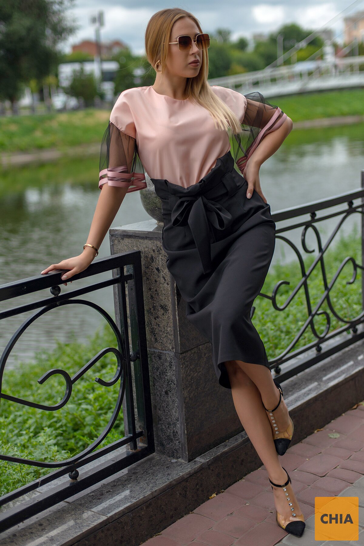 Юбка Бейлис черная