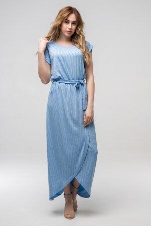 First Land Fashion: Платье Asti голубое ППА 2131 - фото 4