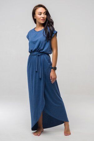 First Land Fashion: Платье Asti синее ППА 2134 - фото 4