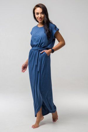 First Land Fashion: Платье Asti синее ППА 2134 - фото 5