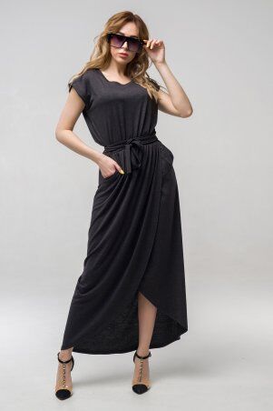 First Land Fashion: Платье Asti черное ППА 2135 - фото 2