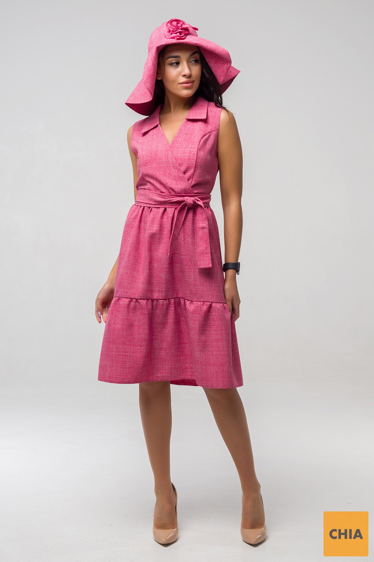 Платье Вероника розовое