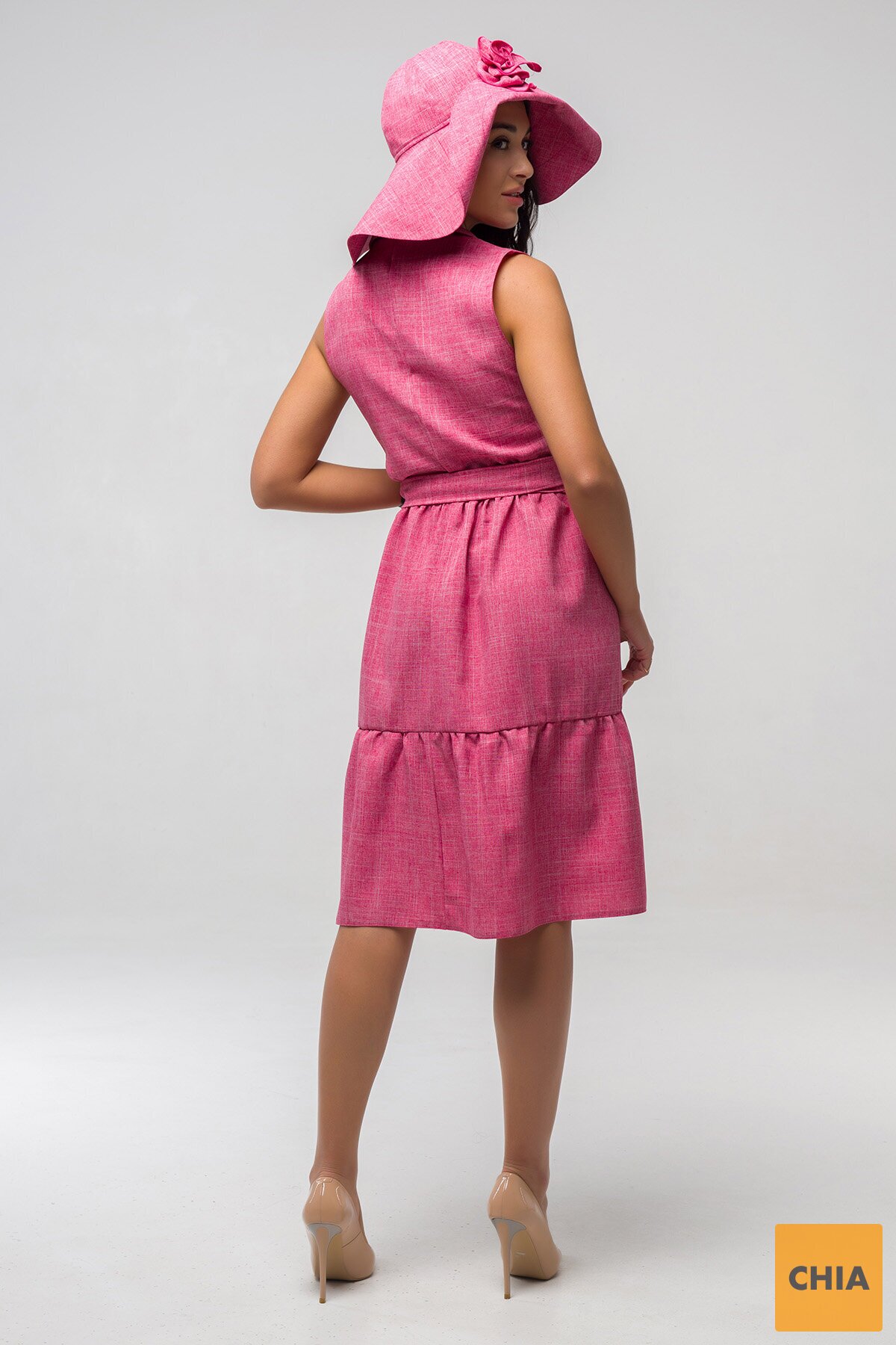 Платье Вероника розовое