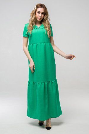 First Land Fashion: Платье Кураж зеленое ППК 2181 - фото 1