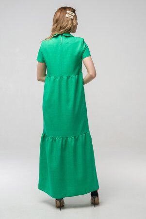 First Land Fashion: Платье Кураж зеленое ППК 2181 - фото 2
