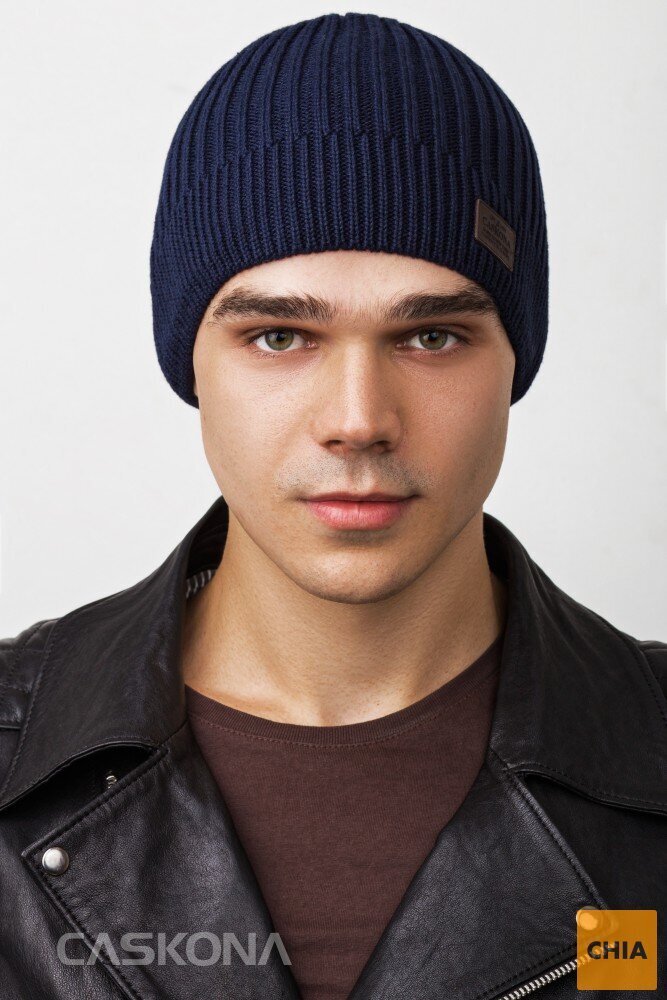 BOSTON 56 Б/Ф ШАПКА темно-синий