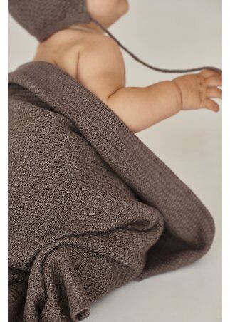 Плед Тико, коричневый