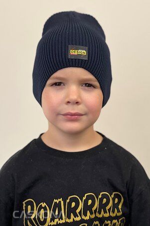 Caskona: TIM CH UNI ШАПКА темно-синий CS 151706 - фото 3