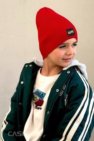 Caskona: TIM CH UNI ШАПКА красный CS 151733 - фото 4