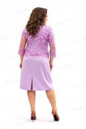 Ninele Style: Сиреневое вечернее женское платье с болеро 349-3 - фото 3