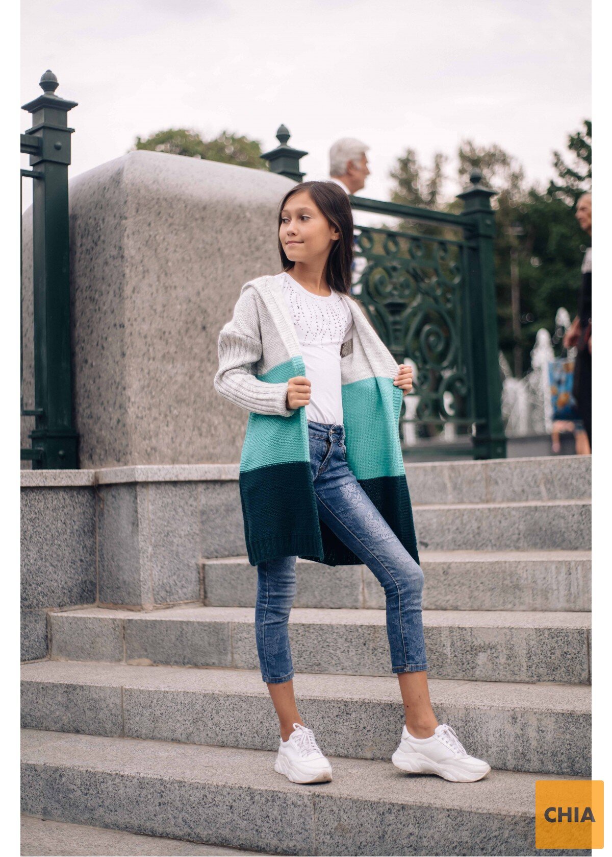 Кардиган Карлита, мята/зеленый