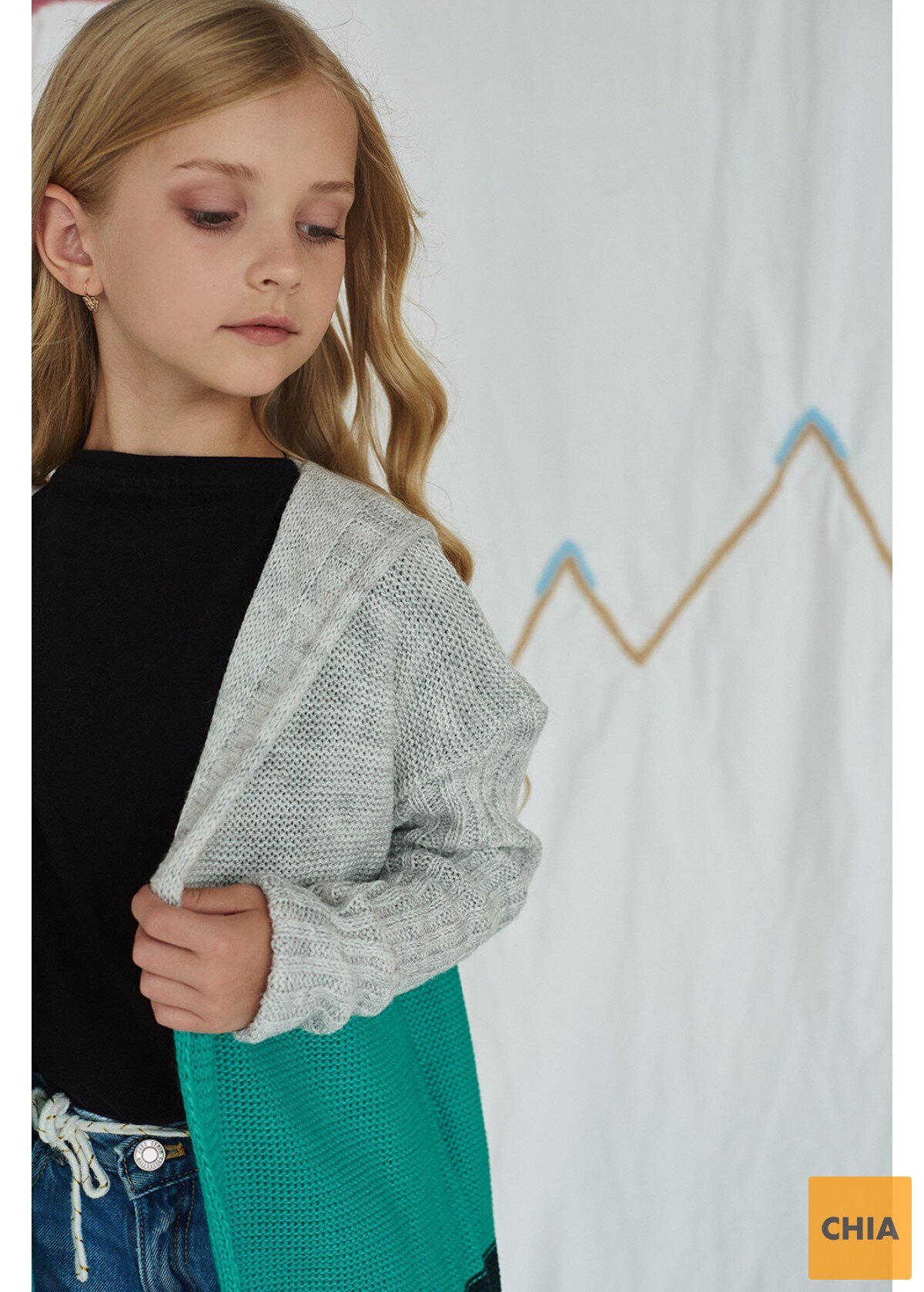 Кардиган Карлита, мята/зеленый