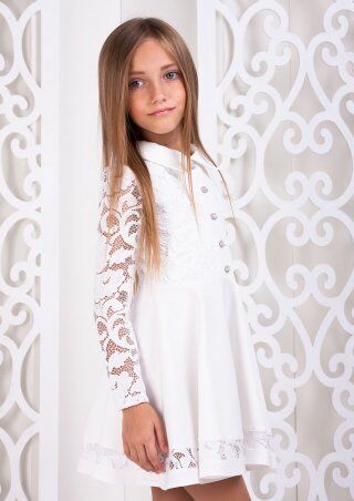 Sofia Shelest: Платье Сицилия белый П00445 - фото 2